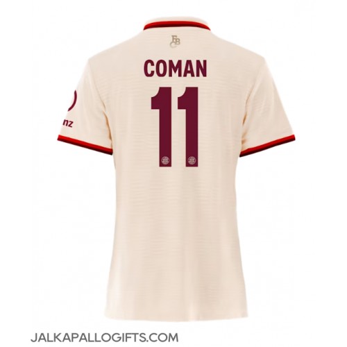 Bayern Munich Kingsley Coman #11 Kolmaspaita Naiset 2024-25 Lyhythihainen